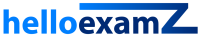 Helloexamz Logo, Link To Homepage